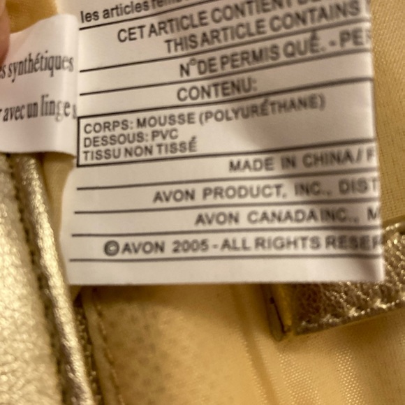 Vintage Avon Convertible Mini Bag or Wristlet with Zippered Pocket Inside. - Picture 13 of 13